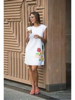 NWT Holding Horses Anthropologie Fruit Salad Tunic Dress 2018 Boho Colorful